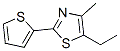 Thiazole, 5-ethyl-4-methyl-2-(2-thienyl)- (9CI) CAS#: 533886-00-9
