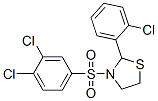 Thiazolidine, 2-(2-chlorophenyl)-3-[(3,4-dichlorophenyl)sulfonyl]- (9CI) CAS#: 497234-92-1
