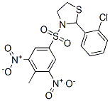Thiazolidine, 2-(2-chlorophenyl)-3-[(4-methyl-3,5-dinitrophenyl)sulfonyl]- (9CI) CAS#: 477489-68-2