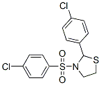Thiazolidine, 2-(4-chlorophenyl)-3-[(4-chlorophenyl)sulfonyl]- (9CI) CAS#: 477515-60-9