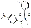 Thiazolidine, 2-[4-(dimethylamino)phenyl]-3-[(3-methylphenyl)sulfonyl]- (9CI) CAS#: 477489-25-1