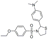 Thiazolidine, 2-[4-(dimethylamino)phenyl]-3-[(4-ethoxyphenyl)sulfonyl]- (9CI) CAS#: 477489-32-0