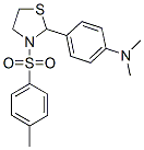 Thiazolidine, 2-[4-(dimethylamino)phenyl]-3-[(4-methylphenyl)sulfonyl]- (9CI) CAS#: 477489-26-2