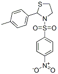 Thiazolidine, 2-(4-methylphenyl)-3-[(4-nitrophenyl)sulfonyl]- (9CI) CAS#: 537678-01-6