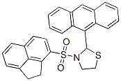 Thiazolidine, 2-(9-anthracenyl)-3-[(1,2-dihydro-3-acenaphthylenyl)sulfonyl]- (9CI) CAS#: 477516-23-7