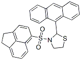 Thiazolidine, 2-(9-anthracenyl)-3-[(1,2-dihydro-5-acenaphthylenyl)sulfonyl]- (9CI) CAS#: 477516-21-5
