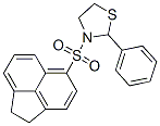 Thiazolidine, 3-[(1,2-dihydro-5-acenaphthylenyl)sulfonyl]-2-phenyl- (9CI) CAS#: 477516-09-9