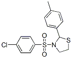 Thiazolidine, 3-[(4-chlorophenyl)sulfonyl]-2-(4-methylphenyl)- (9CI) CAS#: 537677-97-7