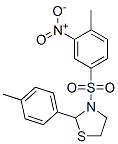 Thiazolidine, 3-[(4-methyl-3-nitrophenyl)sulfonyl]-2-(4-methylphenyl)- (9CI) CAS#: 537678-03-8