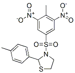 Thiazolidine, 3-[(4-methyl-3,5-dinitrophenyl)sulfonyl]-2-(4-methylphenyl)- (9CI) CAS#: 537678-04-9