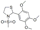 Thiazolidine, 3-(methylsulfonyl)-2-(2,4,5-trimethoxyphenyl)- (9CI) CAS#: 537678-36-7
