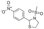 Thiazolidine, 3-(methylsulfonyl)-2-(4-nitrophenyl)- (9CI) CAS#: 537678-39-0