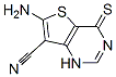 Thieno[3,2-d]pyrimidine-7-carbonitrile, 6-amino-1,4-dihydro-4-thioxo- (9CI) CAS#: 473998-35-5