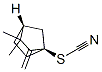 Thiocyanic acid, (1R,4R)-3,3-dimethyl-2-methylenebicyclo[2.2.1]hept-1-yl ester (9CI) CAS#: 521068-33-7