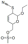 Thiocyanic acid 2-ethoxy-3,6-dihydro-6-[[(methylsulfonyl)oxy]methyl]-2H-pyran-3-yl ester CAS#: 56248-61-4