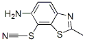 Thiocyanic acid, 6-amino-2-methyl-7-benzothiazolyl ester (7CI,8CI,9CI) CAS#: 5264-75-5
