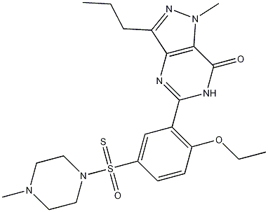 Thiosildenafil CAS#: 479073-79-5
