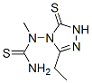 Thiourea, N-(3-ethyl-1,5-dihydro-5-thioxo-4H-1,2,4-triazol-4-yl)-N-methyl- (9CI) CAS#: 451506-34-6