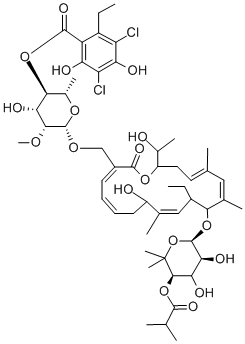 Tiacumicin B CAS#: 56645-60-4