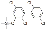 Trimethyl[[2,2',5,5'-tetrachloro(1,1'-biphenyl)-3-yl]oxy]silane CAS#: 55683-17-5