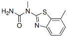 Urea, N-methyl-N-(7-methyl-2-benzothiazolyl)- (9CI) CAS#: 53284-70-1