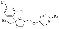 (Z)-2-(bromomethyl)-4-(4-bromophenoxymethyl)-2-(2,4-dichlorophenyl)-1,3-dioxolane CAS#: 59363-05-2