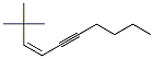 (Z)-2,2-Dimethyl-3-decen-5-yne CAS#: 55638-49-8