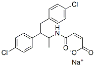 (Z)-4-[[2,3-Bis(4-chlorophenyl)-1-methylpropyl]amino]-4-oxo-2-butenoic acid sodium salt CAS#: 5987-91-7