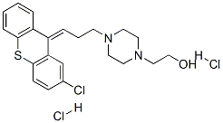 (Z)-4-[3-(2-chloro-9H-thioxanthen-9-ylidene)propyl]piperazine-1-ethanol dihydrochloride CAS#: 58045-23-1