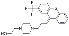 (Z)-4-[3-[2-(trifluoromethyl)-9H-thioxanthen-9-ylidene]propyl]piperazine-1-ethanol CAS#: 53772-82-0