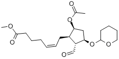 (Z)-7-[(1R,2R,3R,5S)-5-ACETOXY-2-FORMYL-3-(TETRAHYDRO-PYRAN-2-YLOXY)-CYCLOPENTYL]-HEPT-5-ENOIC ACID METHYL ESTER CAS#: 57429-55-7