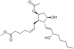 (Z)-7-[(1R,2R,3R,5S)-5-ACETOXY-3-HYDROXY-2-((E)-(S)-3-HYDROXY-OCT-1-ENYL)-CYCLOPENTYL]-HEPT-5-ENOIC ACID METHYL ESTER CAS#: 55022-57-6