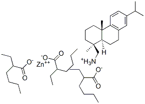 Zinc dehydroabietylammonium 2-ethylhexanoate CAS#: 53404-92-5