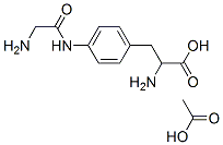 acetic acid, 2-amino-3-[4-[(2-aminoacetyl)amino]phenyl]propanoic acid CAS#: 5452-15-3