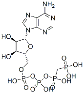 adenosine 5'-[hydrogen [[hydroxy[[hydroxy(phosphonooxy)phosphinyl]oxy]phosphinyl]methyl]phosphonate] CAS#: 50676-82-9
