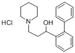 alpha-(2-Biphenylyl)-1-piperidinepropanol hydrochloride CAS#: 50910-14-0