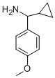 alpha-cyclopropyl-4-methoxybenzylamine CAS#: 54398-65-1