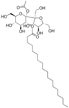alpha-d-Glucopyranoside, beta-d-fructofuranosyl, acetate octadecanoate CAS#: 52439-69-7