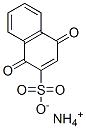 azanium 1,4-dioxonaphthalene-2-sulfonate CAS#: 5690-16-4