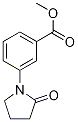 benzoic acid, 3-(2-oxo-1-pyrrolidinyl)-, methyl ester CAS#: 5279-41-4