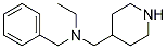 benzyl(ethyl)(piperidin-4-ylmethyl)amine CAS#: 548769-06-8