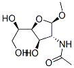.beta.-D-Glucofuranoside, methyl 2-(acetylamino)-2-deoxy- CAS#: 5517-54-4