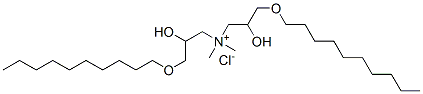 bis(2-hydroxy-3-decyloxypropyl)dimethylammonium chloride CAS#: 57945-70-7