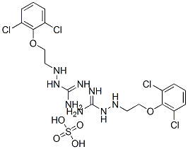 bis[3-[2-(2,6-dichlorophenoxy)ethyl]carbazamidine] sulphate CAS#: 551-48-4