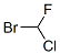 bromochlorofluoromethane CAS#: 593-98-6