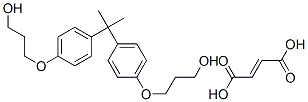 but-2-enedioic acid: 3-[4-[2-[4-(3-hydroxypropoxy)phenyl]propan-2-yl]p henoxy]propan-1-ol CAS#: 54018-76-7