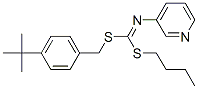 butyl p-tert-butylbenzyl 3-pyridylimidodithiocarbonate CAS#: 51308-54-4