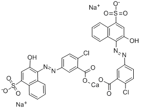 calcium disodium bis[2-chloro-5-[(2-hydroxy-1-naphthyl)azo]-4-sulphonatobenzoate] CAS#: 5850-80-6