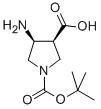 cis-4-Amino-1-Boc-pyrrolidine-3-carboxylic acid CAS#: 492462-02-9