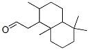 decahydro-2,5,5,8a-tetramethylnaphthalen-1-acetaldehyde CAS#: 53779-39-8